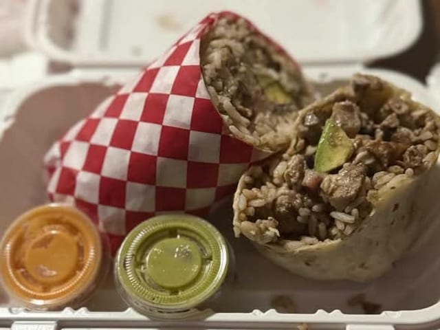 Chicken Burrito.